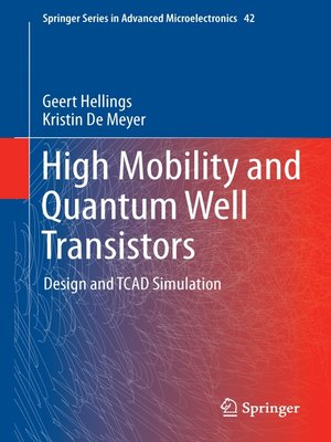 cover image of High Mobility and Quantum Well Transistors